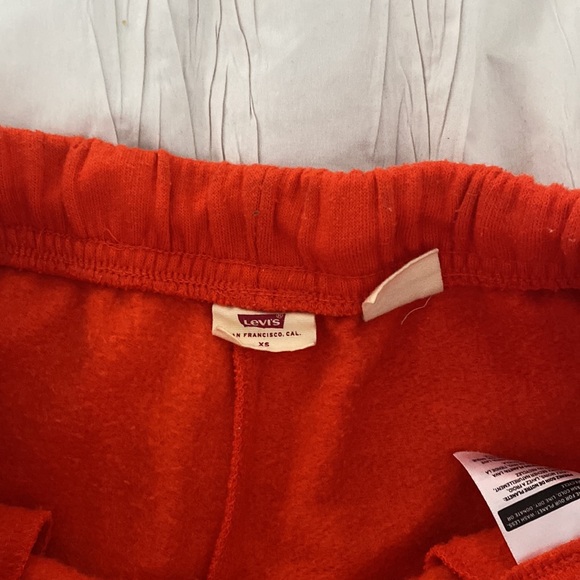 levi’s orange baggy sweatpants - Picture 3 of 4